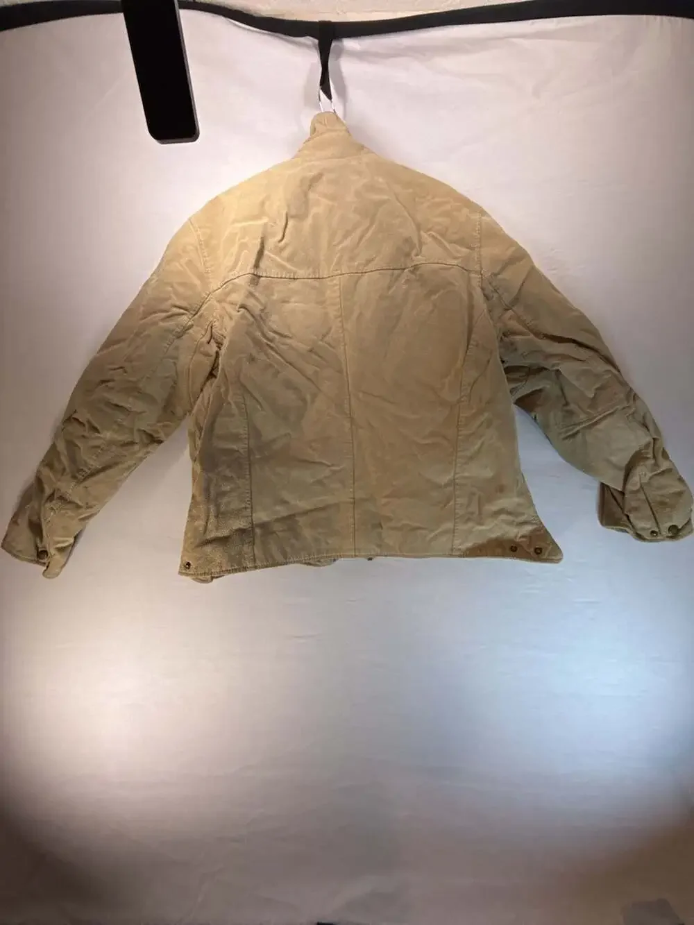 Wilsons Leather Tan Suede Bomber Jacket XL